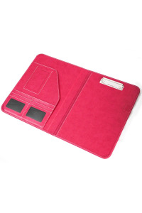 Kişiye Özel Sekreterlik - Termo Deri - Logo Baskılı - A4 (Pembe)